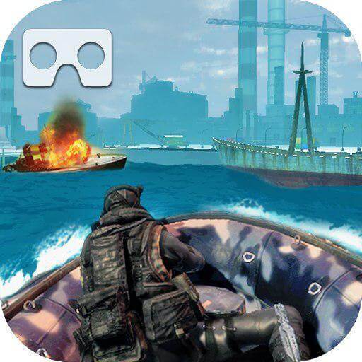 VR Commando battleship clash