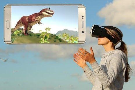 VR Time Machine Dinosaur Park