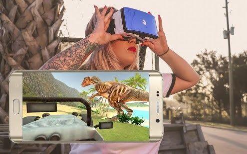 VR Time Machine Dinosaur Park