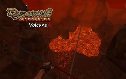 VR Volcano Rope Crossing