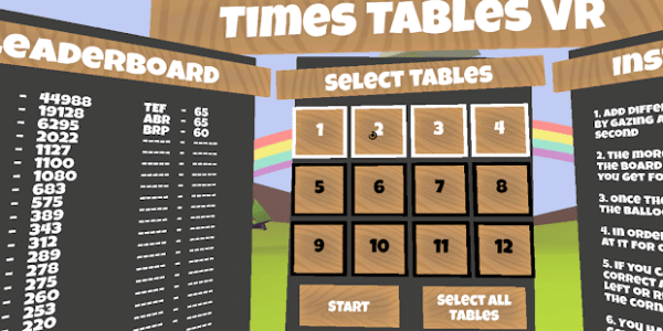 Times Tables VR